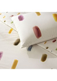 Resim Taç Jullian Ranforce Tek Kişilik Nevresim Takımı Kremrengi 000000001000049283 Krem 