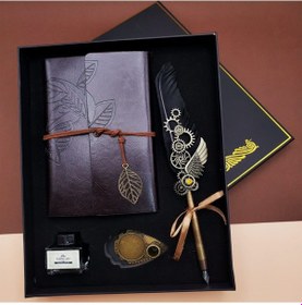 Resim Tüylü Divit Hokka Kalem Seti Siyah Tdrtr Sezonsuz 