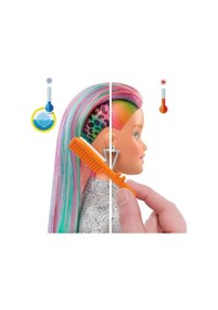 Resim Grn81 Barbie. Leopar Desenli Saçlar Bebeği 