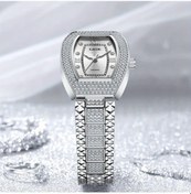 Resim Fochsia Lıge Erkekler İçin Gümüş Çelik Kordonlu Mavi Kadranlı Kronograf Ve Tarihli Spor Kuvars Saat Diğer 