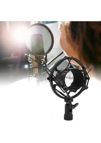 Resim Yayın Stüdyo İçin Mikrofon Tutucu Plastik Shock Mount - Al4725 