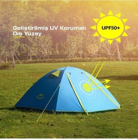 Resim Naturehike P-serisi 2 Kişilik Kamp Çadırı Haki Çok Renkli 