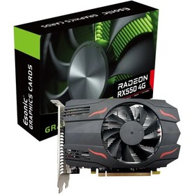 Resim Esonic AMD Radeon RX 550 4 GB GDDR5 128 Bit Ekran Kartı 