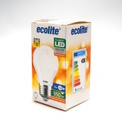 Resim Ecolite Soft Filament A60 8 W Sarı Klasik E27 Duy Led Ampul 