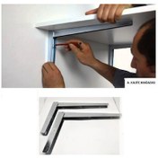 Resim Masa Alti Katlanir Konsol 40Cm - 30Cm Katlanir Raf 2 Adet Masa Ko 40 Cm 