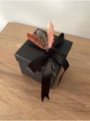 Resim Kürkçü Dükkanı 10x10x10 Mukavva Saat Parfüm Hediye Kutusu 