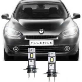 Resim Renault Fluence Led Kısa Far Ampulü Mini Led 2'li Set H7 