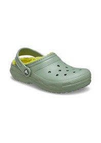 Resim Crocs Classic Lined Clog Kids Çocuk Yeşil Terlik 207010-308 Yeşil 