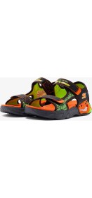 Resim Skechers S-Lights: Creature-Splash Büyük Erkek Çocuk Gri Işıklı Sandalet 400614l Ccbl 