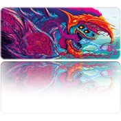Resim Helixsun Mouse Pad Büyük Boy Gaming Oyuncu Xl 90x40 CM Hyper Beast 