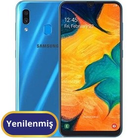 Resim Samsung A30 Yenilenmiş TR Garanti | 64 GB 4 GB Mavi 