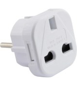 Resim Mena Rise Seyahat Türk Ingiliz Fişi Fiş Çevirici Priz Dönüştürücü 