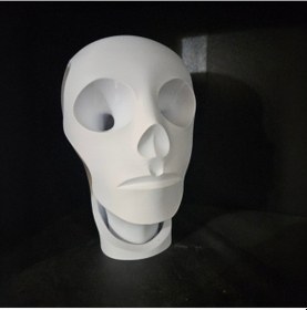 Resim Mistik Sanat Eseri Yüz Heykeli 22 Cm 