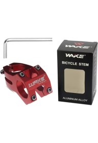 Resim Wake Gidon ve Boğaz Seti, Kırmızı Renk, Aluminyum, Uzunluk 780 Mm, Gidon Boğaz Çapı 31.8 mm 