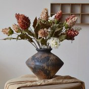 Resim Şık Yapay İmparator Çiçeği - Canlı Bir Görünümlü Yapay Yeşillik, Canlı Bir Renkli ve Beyaz Çiçeklerle, Düğünler, Ev Dekoru, Noel, Cadılar Bayramı, Şükran Günü, Sevgililer Günü ve Tatil Partileri İçin Mükemmel, Ev Dekoru, Noel Dekoru, Vintage Çiçek Düzeni, Zarif Tasarım İçin Yapay Çiçekler 