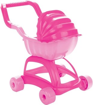 Moje Simple Pratik Baston Bebek Arabası Gri