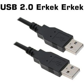 Resim Iki Ucu Usb 2.0 Erkek Usb Kablo 30 Cm 