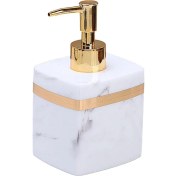 Resim Reçine Sabun Dağıtıcı Masa Üstü Mutfak Için Yeniden Kullanılabilir Banyo Duş Şampuanı BEYAZ-400 ml 