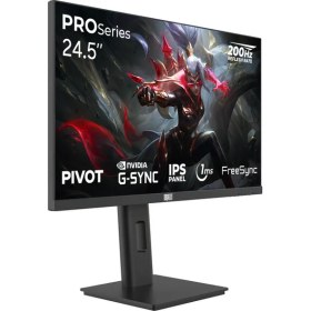 Resim Dragos Proseries P245FHD200 1ms Fhd 200Hz 24.5 Inç Freesync G-Sync IPS Pivot Oyuncu Monitörü 