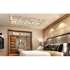 Resim Liar Ahşap Seperatör (Paravan) - KSP-208 - (10 mm) - (69 cm x 139 cm) - (Ham) 