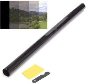Resim Cam Filmi Kutu Bir Arabalık 50Cmx6M Dark Black Yüzde 15 Orta Siyah 
