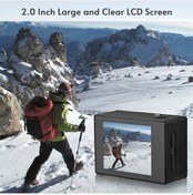 Resim Trendooze Springsun Video Kamera 1080p Aksiyon Kamerası Wifi Spor Kamerası 12mp 150 Geniş Açı Lens 2.0 Gy 
