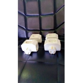 Resim Viko Yonca Plus 3lü Fiş Priz 4 Adet 