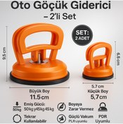 Resim Home 2 ADET Oto Göçük Giderici Vakumlu Çektirme Aparatı Seti - Kaporta Göçük Düzeltme 