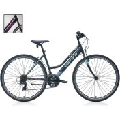 Resim Carraro Actıve 282 28 Jant 400H 21-V Vb Mat Siyah-Koyu-Gri Mor 