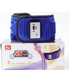 Resim Super Slim 5 Motorlu Titreşimli Masaj Kemeri Göbek Eritme Aleti 