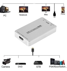 Resim Keepro usb 3.0 hdmı video capture kart 1080p full hd video ses yakalama 