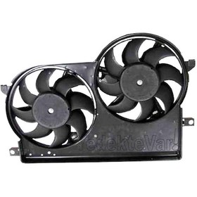 Resim Fıat Albea-Palıo Strada Fan Motoru Komple 1.3Jtd 