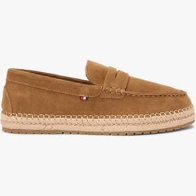 Resim Tommy Hilfiger Flexıble Hılfıger Sde Espadrılle Erkek Kahverengi Espadril - Fm0fm05794 