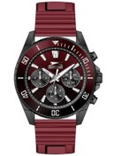 Resim Slazenger SL.09.2274.2.07 Quartz Silikon Bordo 45 mm Erkek Kol Saati 