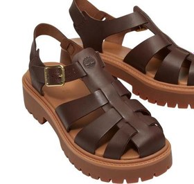 Resim Timberland Stone Street Fısherman Sandal Kadın Sandalet Kahve 