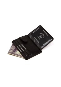 Resim Newish Polo Erkek Hakiki Deri Cüzdan Ve Kartlık New182 - Siyah 
