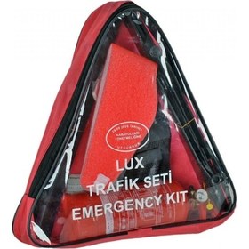 Resim Acil Yardım Trafik Seti Ilkyardım Reflektör Yangın Söndürme Seti Tüvtürk Uyumlu 