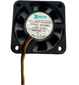 Resim 40x40x10mm 5V 0.26A 3P XMER Fan 