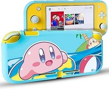 Resim Xcitifun Nintendo Switch Lite Kılıf Şeffaf Çizgi Film için tasarlanmıştır 