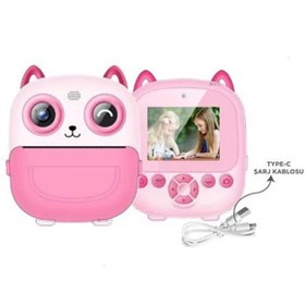 Resim Vothoon Dijital Video Fotoğraf App Destekli Çocuk Kamerası Termal Resim Kağıt Baskılı Yazıcı 