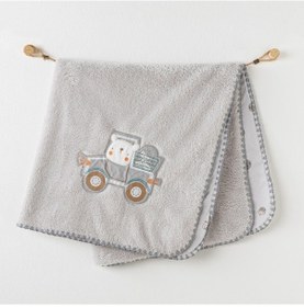 Resim Andywawa Erkek Bebek Battaniye - Andywawa - Gri - Standart - Ac26110-gri-standart Gri 