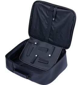 Resim Zuu Bags Kuaför Berber Deri Malzeme Çantası 