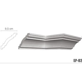 Resim Europiyer Hazır Kartonpiyer Stropiyer 02-Seri (1 Metre Fiyatlı) 