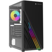 Resim IROMX RANGER BTX-55G 550W 80+ BRONZE 4x12CM ARGB FAN ATX 2xUSB3.0 SİYAH KASA 