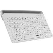 Resim KB-BT66 Beyaz 2.4G - BT1 - BT2 3 in 1 Q Kablosuz Klavye Everest