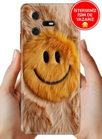 Resim Cekuonline Casper Via A40 Kılıf Desenli Baskılı Kamera Korumalı Silikon Gülensurat Uyumlu 