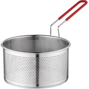 Resim PZ Home Çelik Kızartma Net Kızartma Sepeti Süzgeç Saplı Mutfak Kızarmış Gıda Yağı M (Yurt Dışından) 