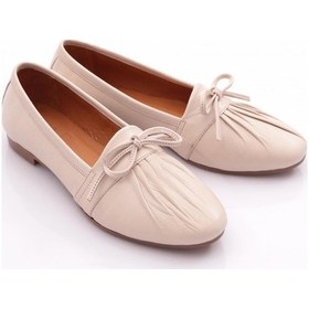 Resim Dgn 133 Kadin Büzgü Detayli Babet 133-2109-R0919 Krem 