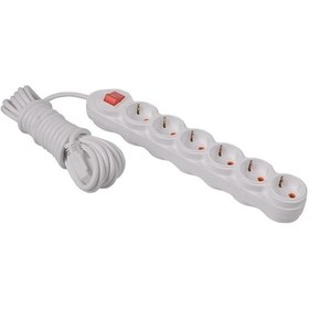 Resim 3 M Çocuk Korumalı Tuş Kapamalı Topraklı Anahtarlı Priz Beyaz 1 