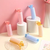 Resim Manuel Isısız Maşa DIY Saç Kıvırma Aparatı, İz Bırakmayan Yüksek Kafa Üstü Toka, Sağlıklı ve Şık Saç Stilleri için Hafif Kabarık Kök Klips - Normal Saç Tipleri İçin 